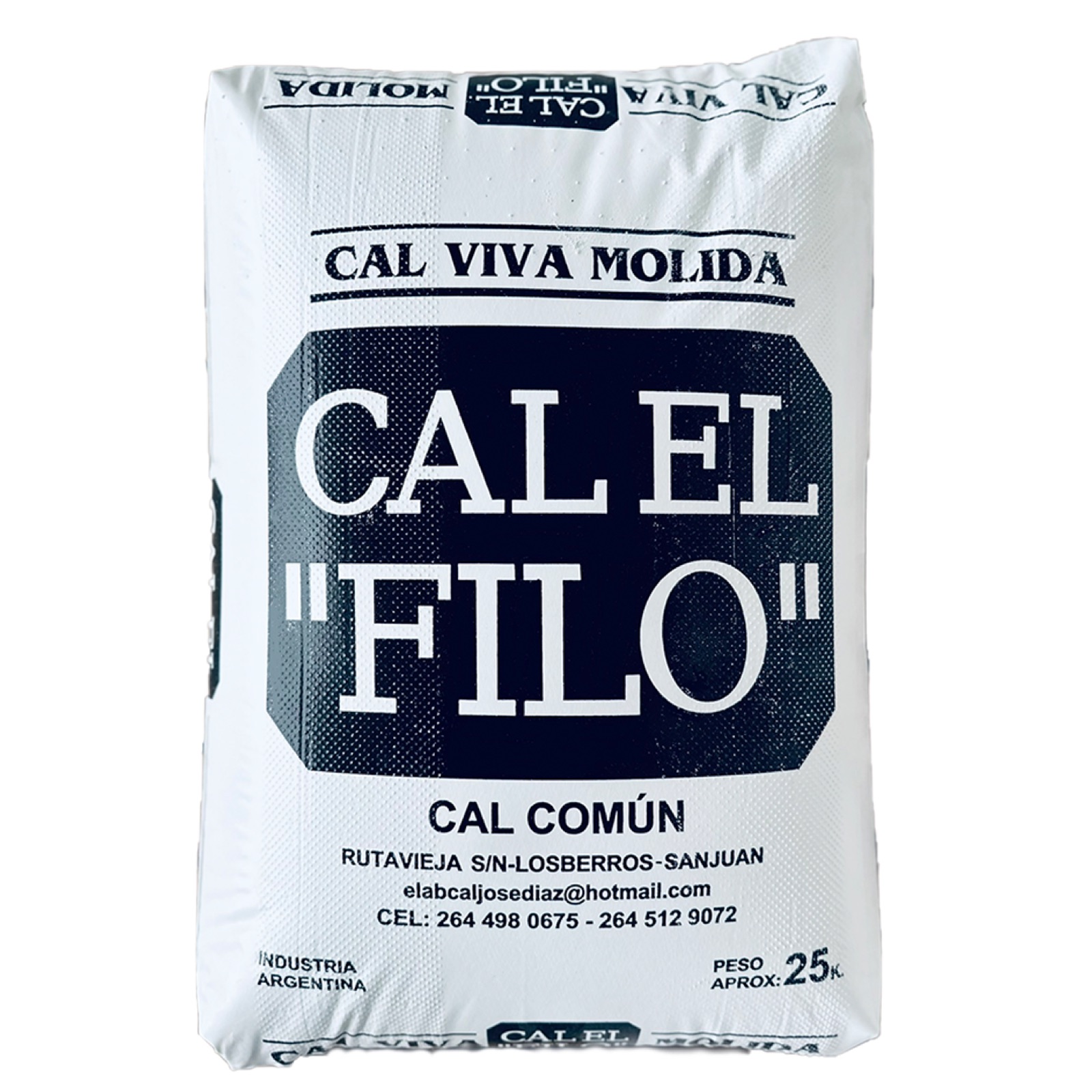 Bolsa Cal El Filo - Cal Común