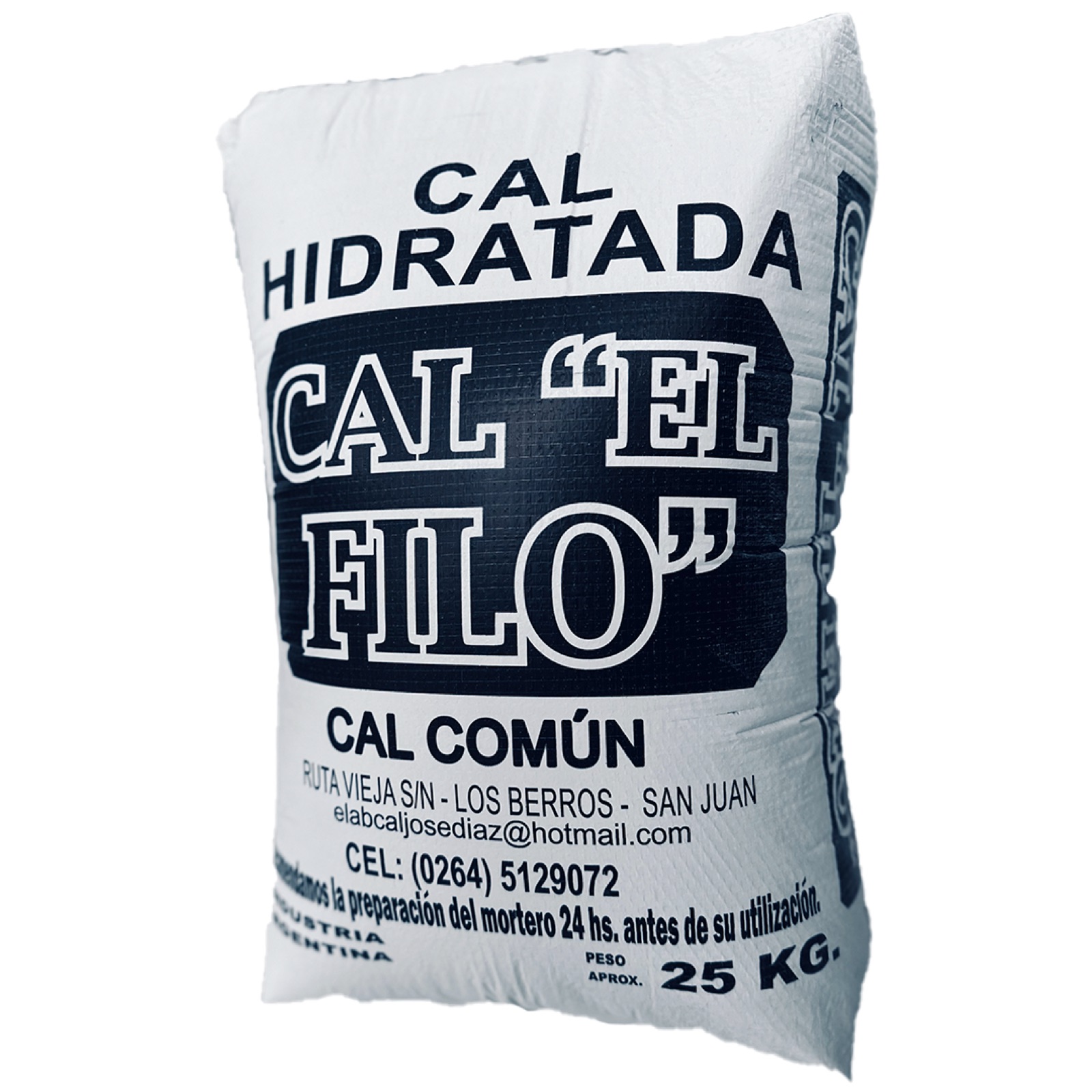 Bolsa Cal El Filo - Cal Hidratada